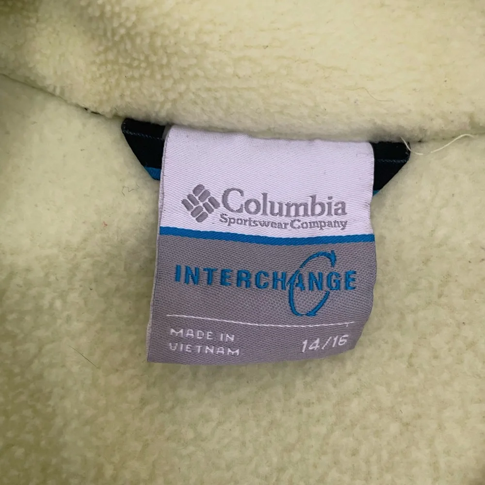 Columbia heavy Fleece Jacket girl 14-16